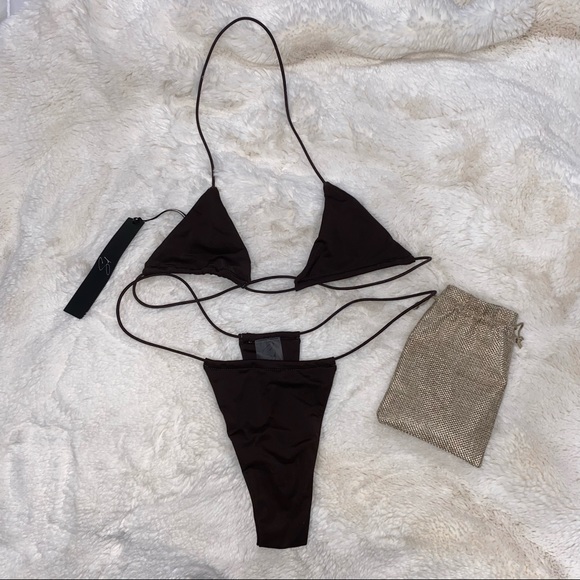 SEL TINIKINI - CHOCOLATE XS/S - Picture 3 of 5